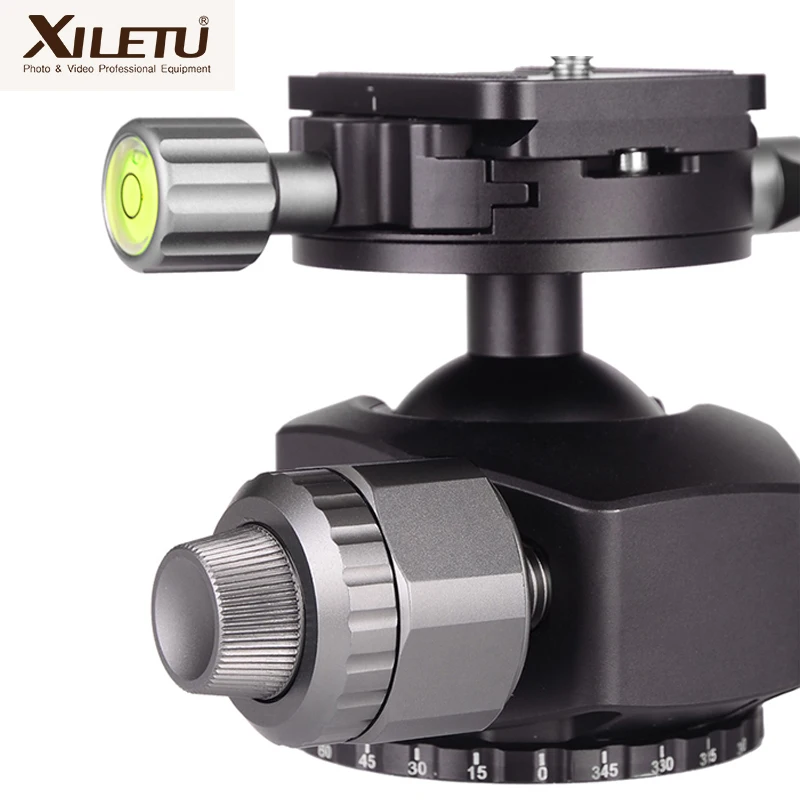 XILETU XLS-284C+ G44 Профессиональная фотография Штатив из углеродного волокна 360 градусов панорамная шаровая Головка Для Dslrs камер