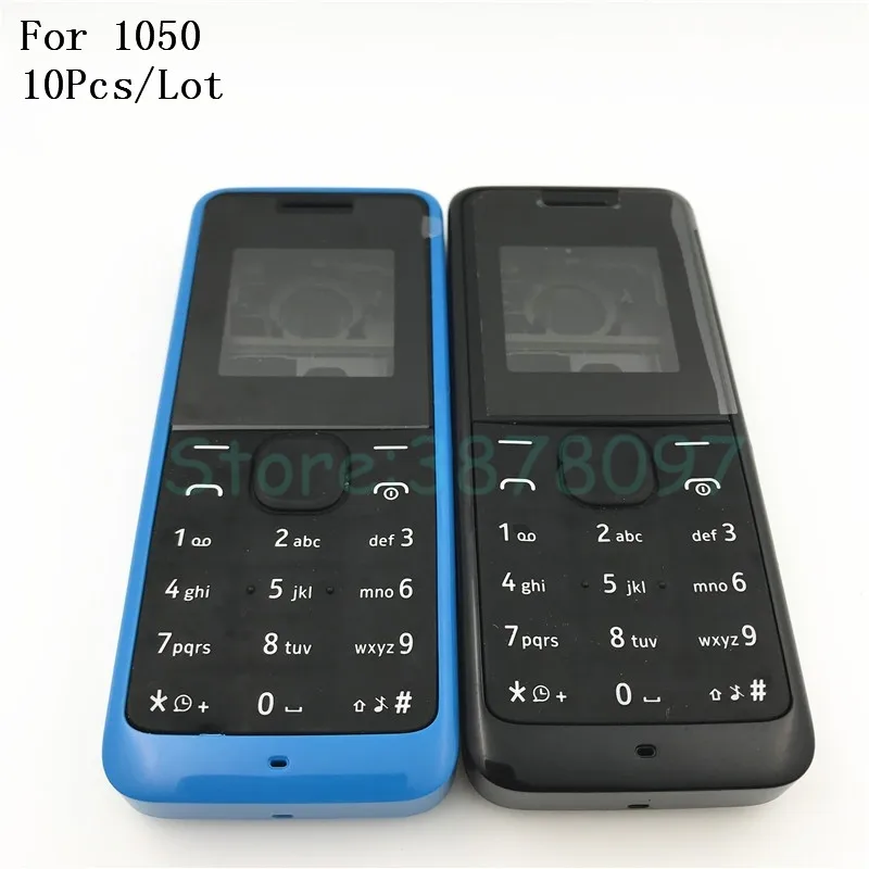 10 шт./лот для Nokia 105 1050 RM1120 Rm908 Полный Мобильный телефон Корпус чехол+ английская клавиатура