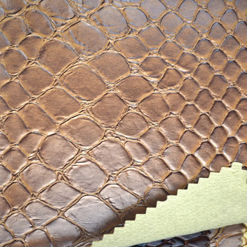

Simulation leather serpentine 33 kinds semi-PU leather color explosion models selling scratch resistant coating leather rolling