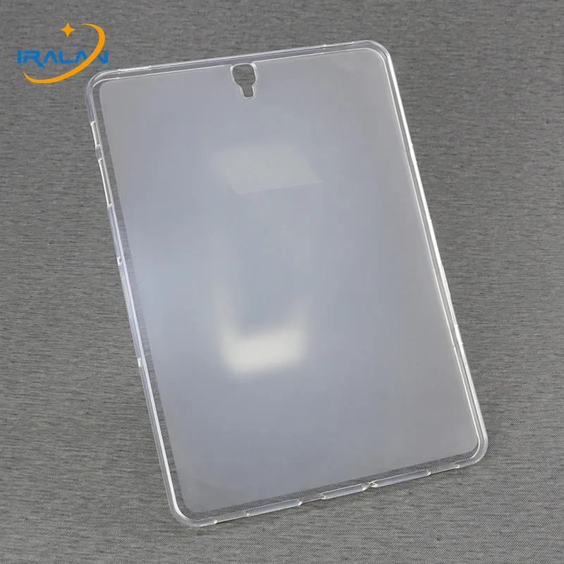 

New Ultra-thin Soft Silicone TPU Back Case For Samsung Galaxy Tab S3 9.7 T820 T825 Transparent waterproof Cover free shipping