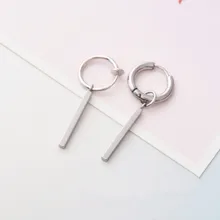 

Oppa store New BTS bangtan boys Word Simple Earrings JIN with the paragraph korean earrings