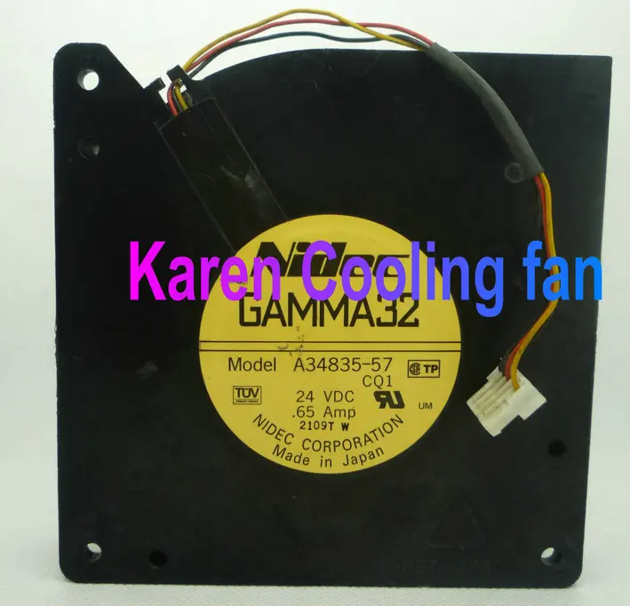 

Nidec 12032 24V 0.65A GAMMA32 A34835-57 Blower Cooling Fan
