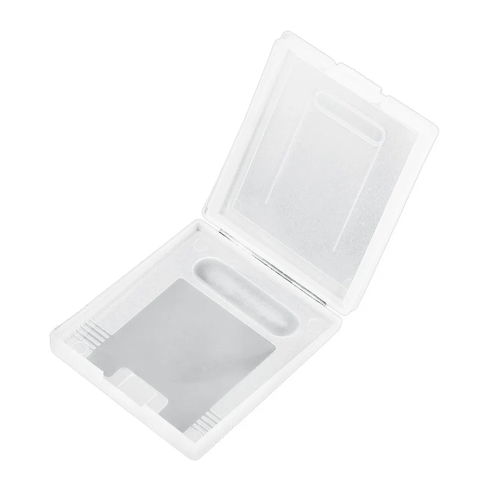 

Clear Plastic Game Cartridge Cases Storage Box Protector Holder Dust Cover Replacement Shell For Nintendo GameBoy GB GBC GBP