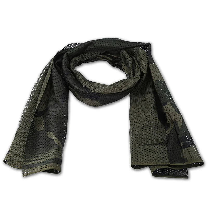 Tactical Scarf Mesh Breathable Winter Windproof Camouflage Warm Scarves for Hunting Shooting Airsoft RL37-0054 (5)