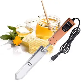 

Electric Stainless Steel Extractor Uncapping Knife Cut Bee Hive Honey Scraper Beekeeping Tools