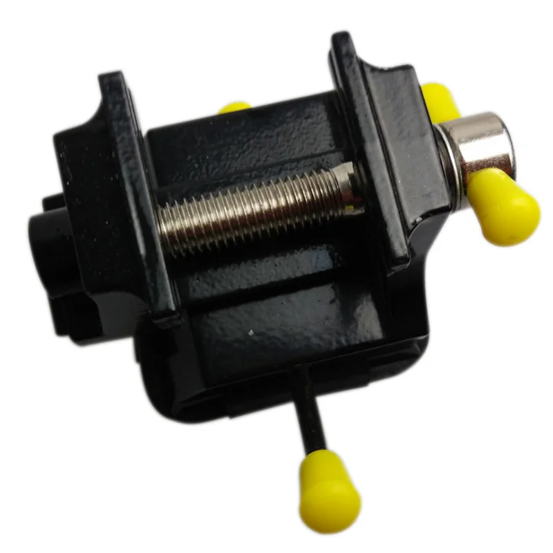 

New Mini Table Top Bench Vice Vise Press Clamp Rubber Suction Base Carving Fixture Tool _WK