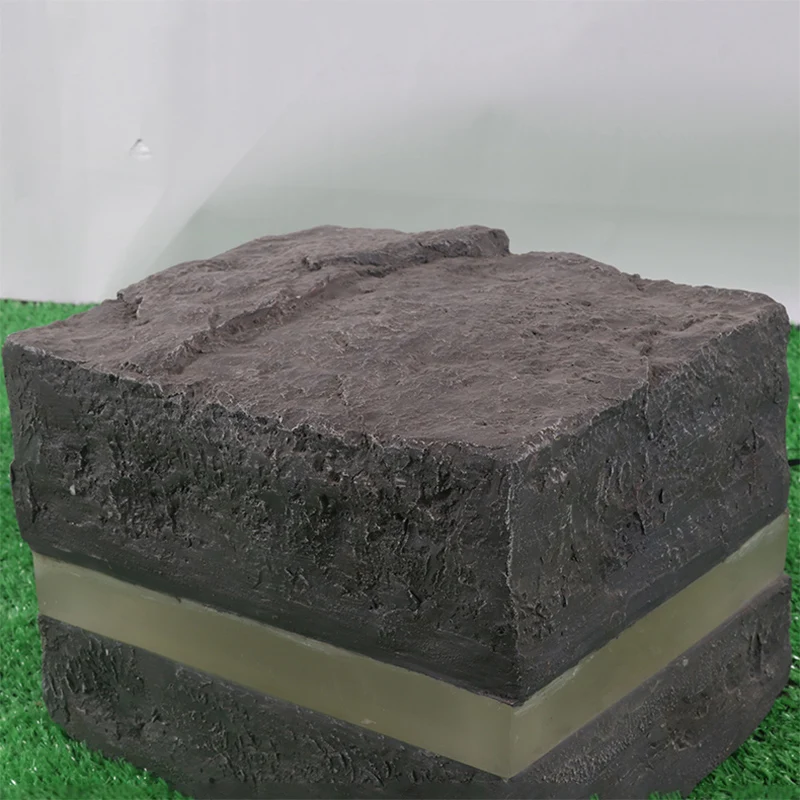 Frp  Lawn stone Lamps Waterproof  Creative Decorative Modern Stone Style Yard Path Garden Outdoor Landscaped