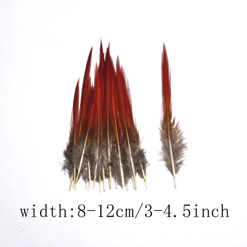 20-100 шт Высокое качество натуральные перья фазана для одежды DIY Перья павлина для украшения куриное перо