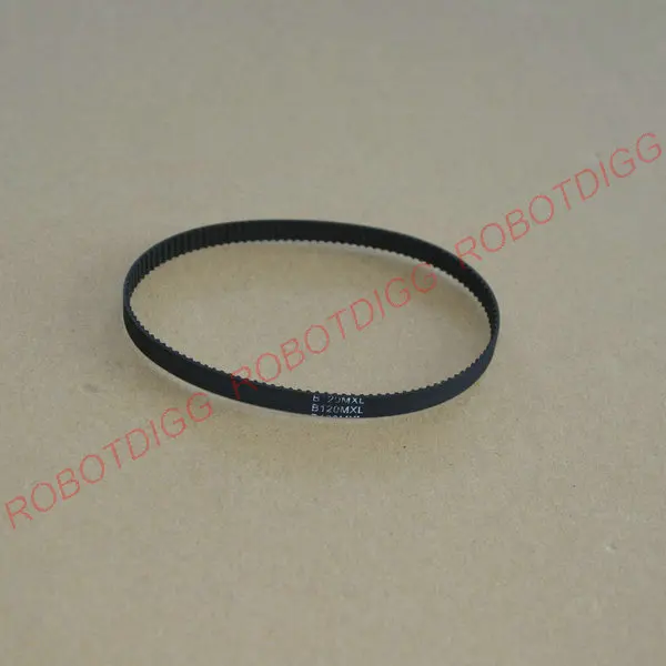 

10pcs/lot, MXL Timing Belt, Closed-loop, B120MXL, 3mm 6mm width