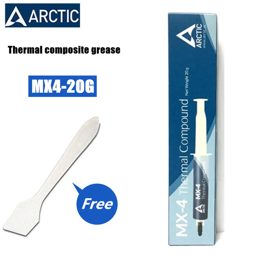 

ARCTIC MX-4 20g AMD Intel processor CPU Cooler Cooling Fan Thermal Grease VGA Compound Heatsink Plaster paste