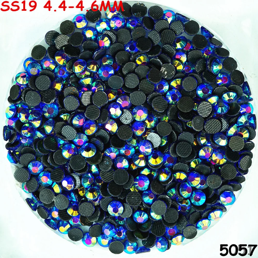 

1000PCS SS22 4.9-5mm round Rose violet glass drill DMC hotfix flatback Acryl rhinestone quality is very good glass drill DIY