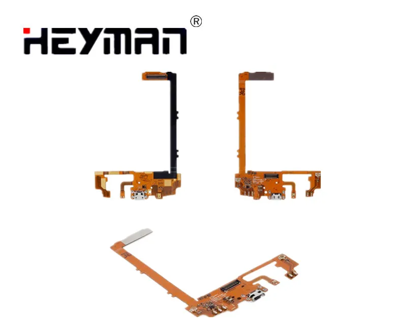 

Heyman flex Cable for LG D820 Nexus 5 Google, D821 Nexus 5 Google Cell Phones, (charge connector, with components)