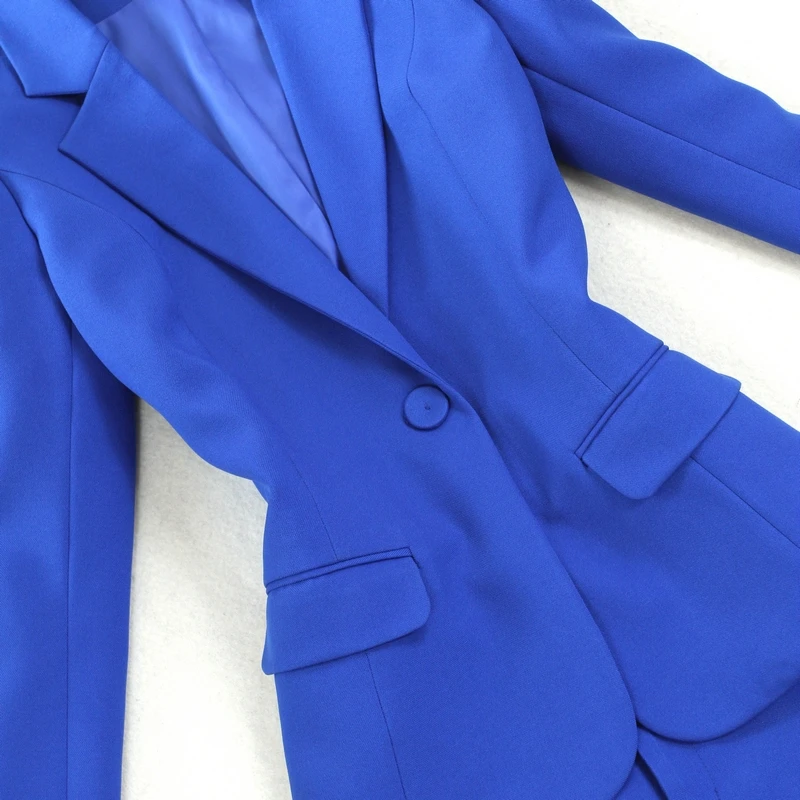 royal blue Women Spring Suits Adapt To Business Women Suit Business Suits Formal Female Work Wear Summer 2 pieces Female Suits royal blue Women Spring Suits Adapt To Business Women Suit Business Suits Formal Female Work Wear Summer 2 pieces Female Suits