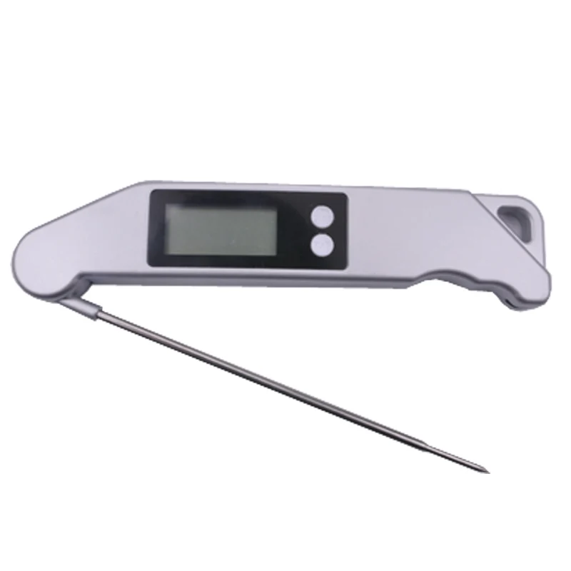 

Free delivery, home portable folding barbecue thermometer, folding needle type food electronic thermometer, food thermometer
