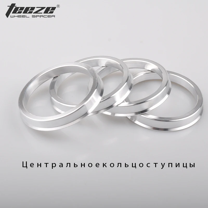 Aleación De Cubo De Rueda Centric grifo Anillos 73,1-56,1 Wheel Spacer Set De 4
