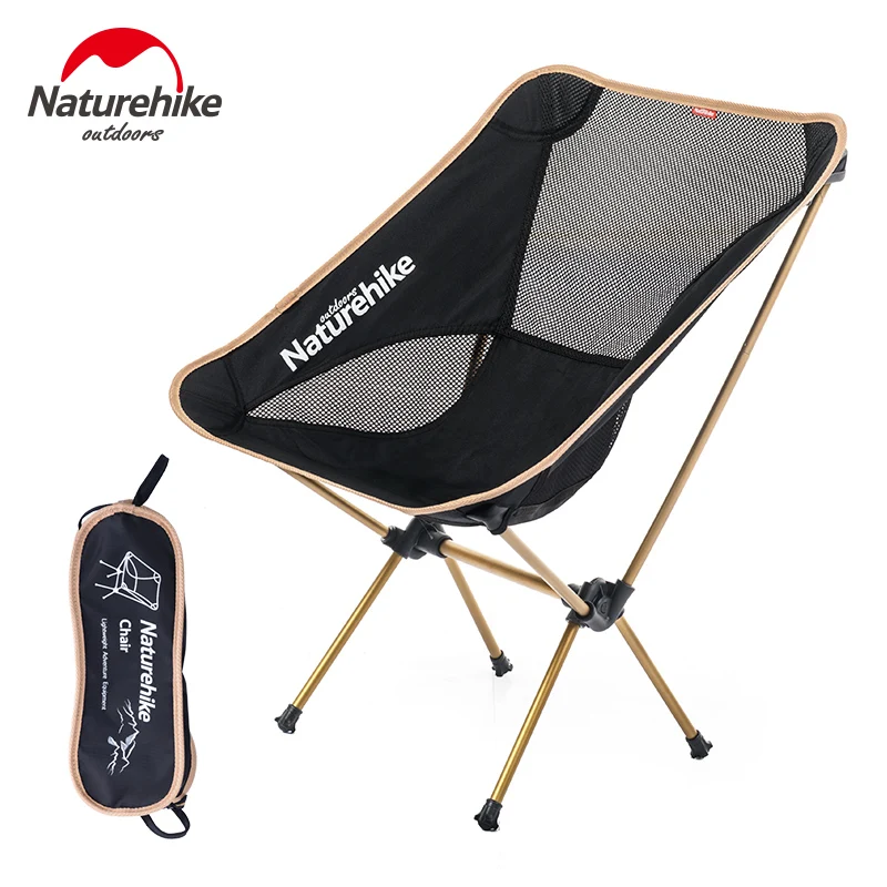 Us 12 91 58 Off Naturehike Lightweight Portable Outdoor Compact Folding Picnic Chair Fold Up Fishing Beach Foldable Camping Seat In