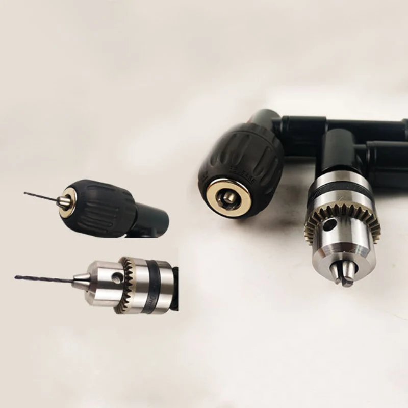 

Drill Attachment Set Electric 90 Degree Angle Hex Shank Chuck Self Drill Adapter Key Cordless Drill Attachment Angle Adaptor