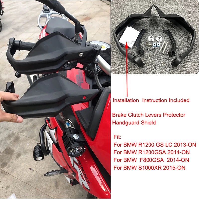 for R1200 GS GSA LC F800GS S1000 XR Motorbike Hand Guards Brake Clutch Lever Protector Handguard Shield S1000XR R1200GS (1)