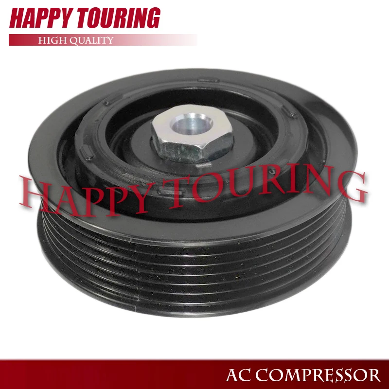 Автомобильный Компрессор переменного тока сцепления для Volkswagen Amarok Transporter 7E0820803F 7SEU17C 6PK 100 мм диаметр