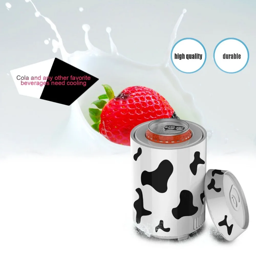 Portable Mini USB Fridge Cooler DC5V Travel Refrigerator Creative Electric Icebox Cooler Box Freezer Cooler Cans