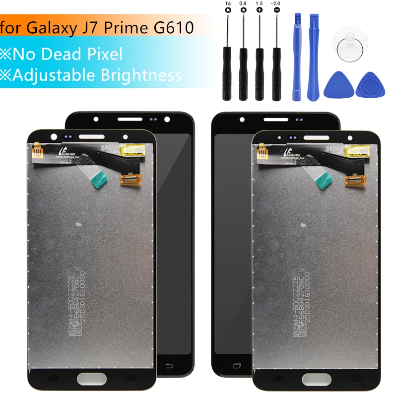 Per Samsung Galaxy J7 Prime Lcd G610 G610F G610M On7 2016 Display Touch Screen Sostituzione Lcd J7 Prime Lcd Digitizer Pantalla