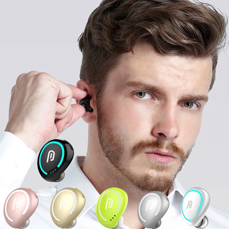 

Mini Wireless Bluetooth 4.1 Earphone In-ear Earpiece Hands free long-time working Blutooth Stereo Auriculares Earbuds Headset