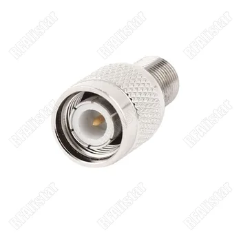 

30 Pieces F Type Female Jack to TNC Male Plug RF Adapter Coaxial Cable Connector