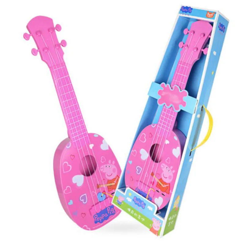 37cm Genuine Peppa Pig Fun to Learn The instruments Ukulele Kids Music Instrument Access All Areas 5