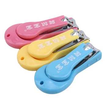 

Hot Colorful Cute Safety Toddler Finger Nail Manicure Trimmer Nail Cutters High Quality Baby Nail Clippers Baby Nail Care