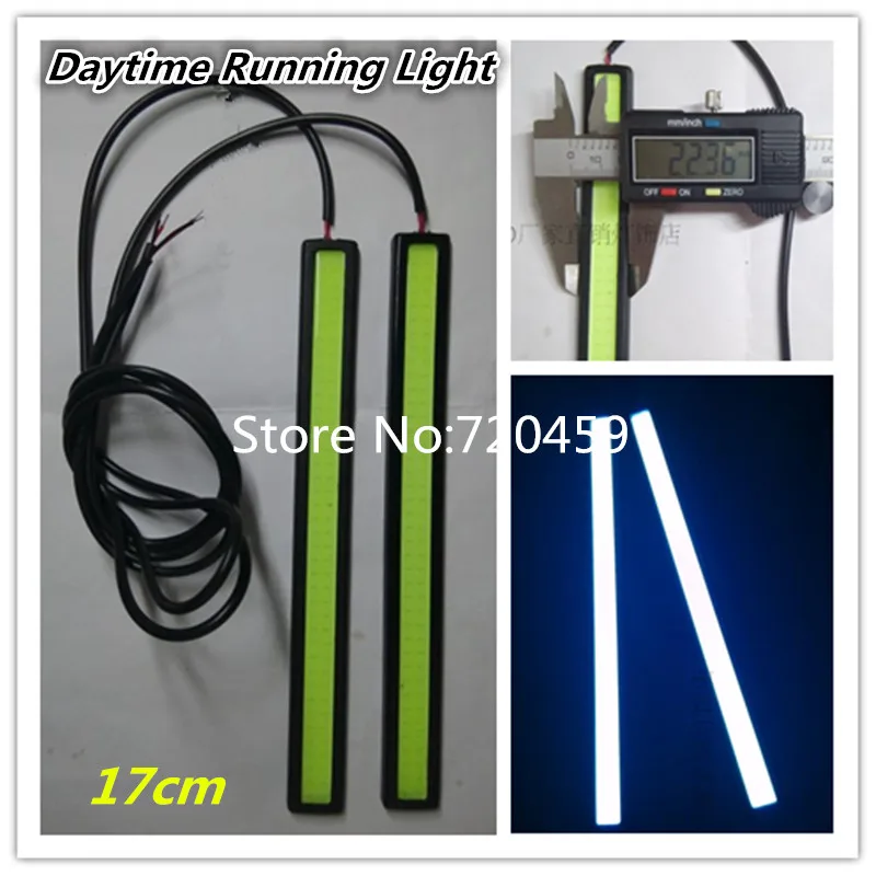 

17cm led daytime running light cob 12V Daytime Running Light parking auto Fog lamp all Car