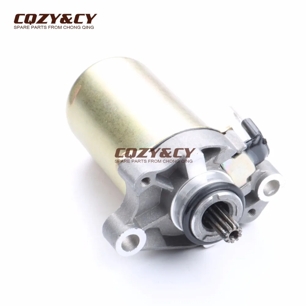 10 зубьев электродвигатель для PIAGGIO Fly 50 Liberty50 Nrg Purejet Vespa Lx Zip 50cc 4T 96921R|50cc starter motor|motor