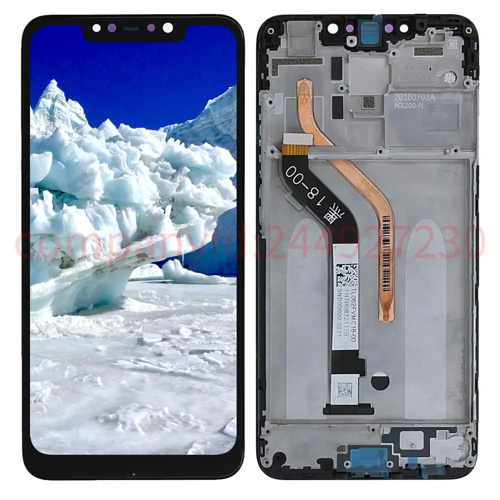 6 18 '񟰶x1080 Для Xiaomi PocoPhone F1 Экран ЖК дисплей Дисплей дигитайзер сенсорный экран s