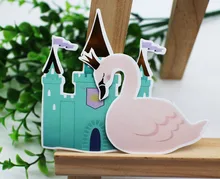

34pcs Princess&Castle Cardstock Die Cuts Stickers For DIY Scrapbooking Decorative label/Hand Account/Holiday Gift Tags