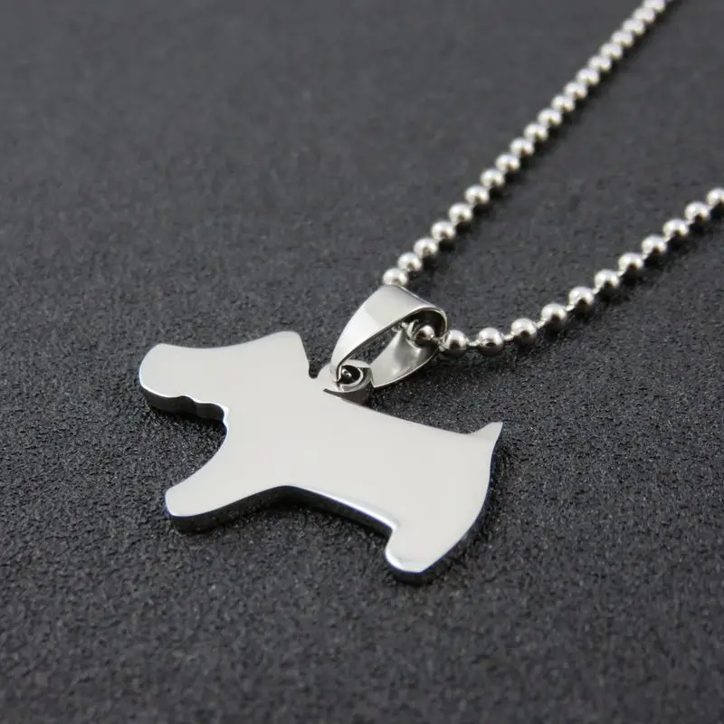 29mm*19mm Stainless Steel Dogtags Necklace Pendant For Man & Women