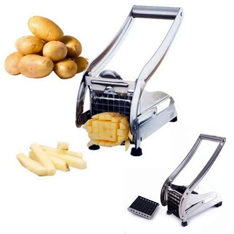 

Hand-operated Potato Chips Cutting Machine Portable Household DIY French Fries Equip Tools 2016 Kitchen Fruits Vegetables Cutter