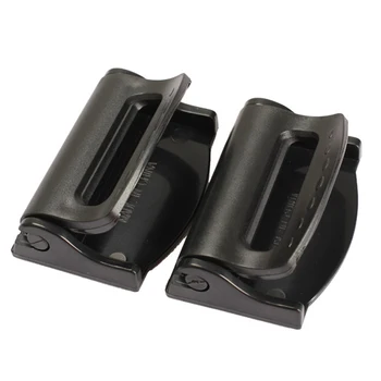 

2pcs Plastic Car Seat Belts Clips Safety Adjustable Stopper Buckle Car belt buckle clip Automobiles Safety Belt Clip Car Styling