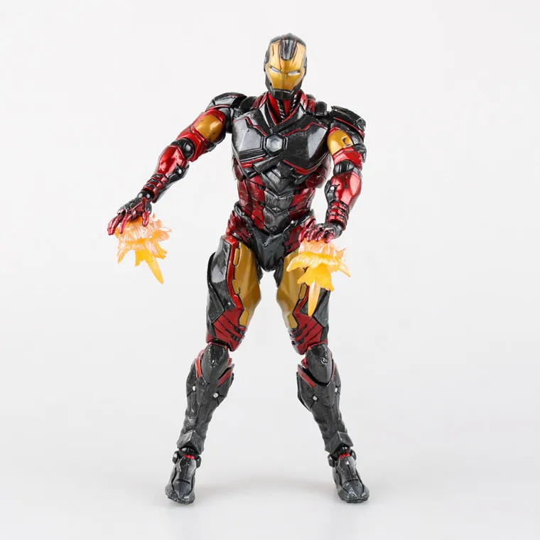 Play Arts Marvel 25 см Железный человек супер герой Железный человек фигурка игрушки