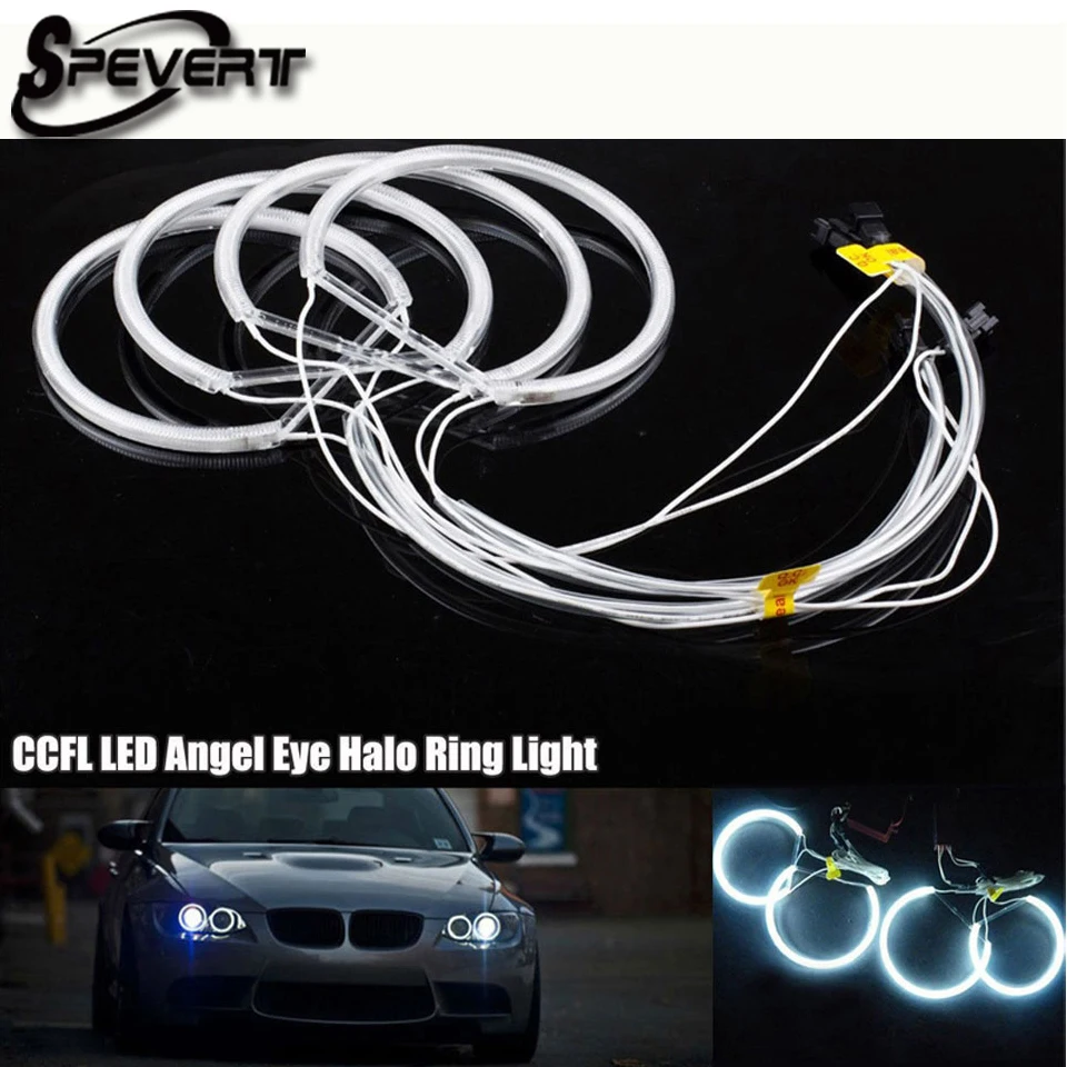 Автомобильный светодиодный светильник SPEVERT Angel Eyes кольцевой CCFL Blance для BMW 3 5 7 E36 E38