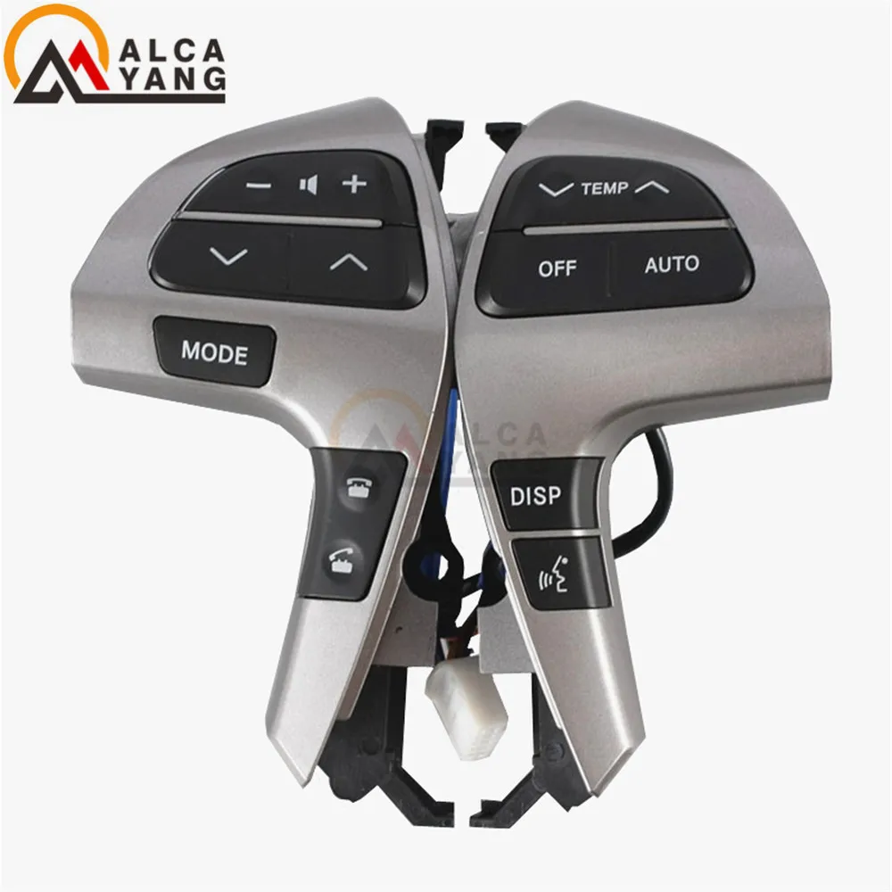 Buttons Bluetooth Phone For Toyota HIGHLANDER 84250-0E120 Wheel Audio Control Button 84250-0E220 84250-0K020