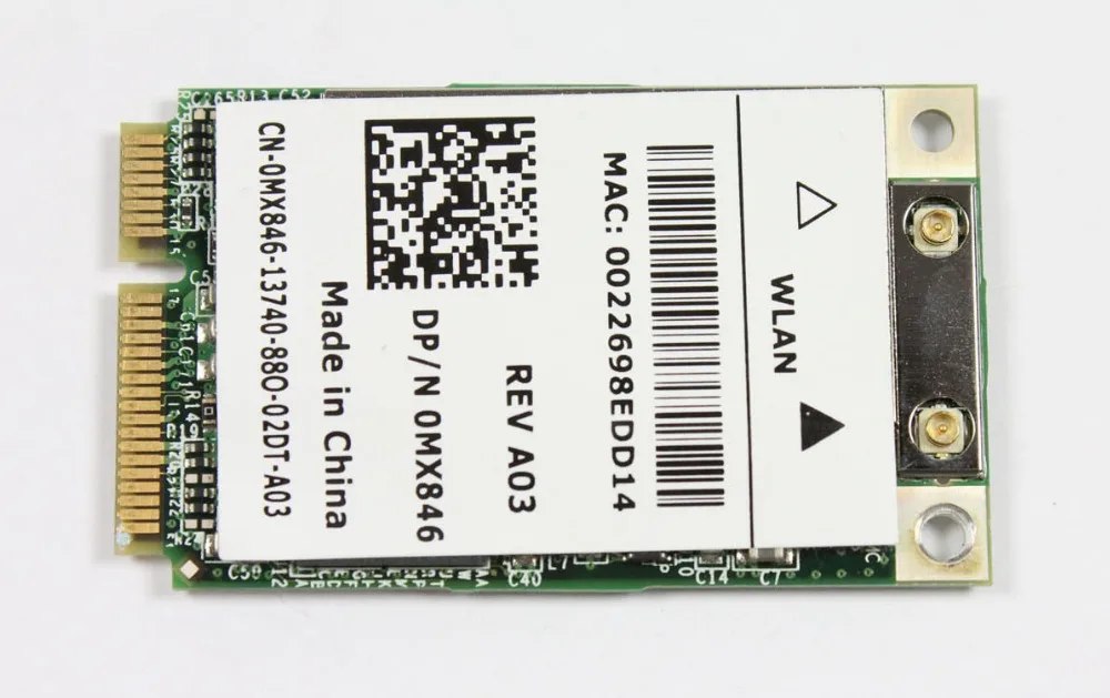 Сетевая карта SSEA для Broadcom BCM94321MC BCM4321 Mini PCI-E 300Mps Беспроводная Dell 1525 1526 1720 6400 E1505 D631 D630