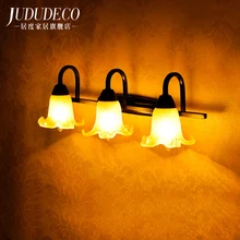 Современный европейский номер фары непрерывной системы сельские древние пути средиземноморская сельская местность туалетное зеркало лампа настенный светильник