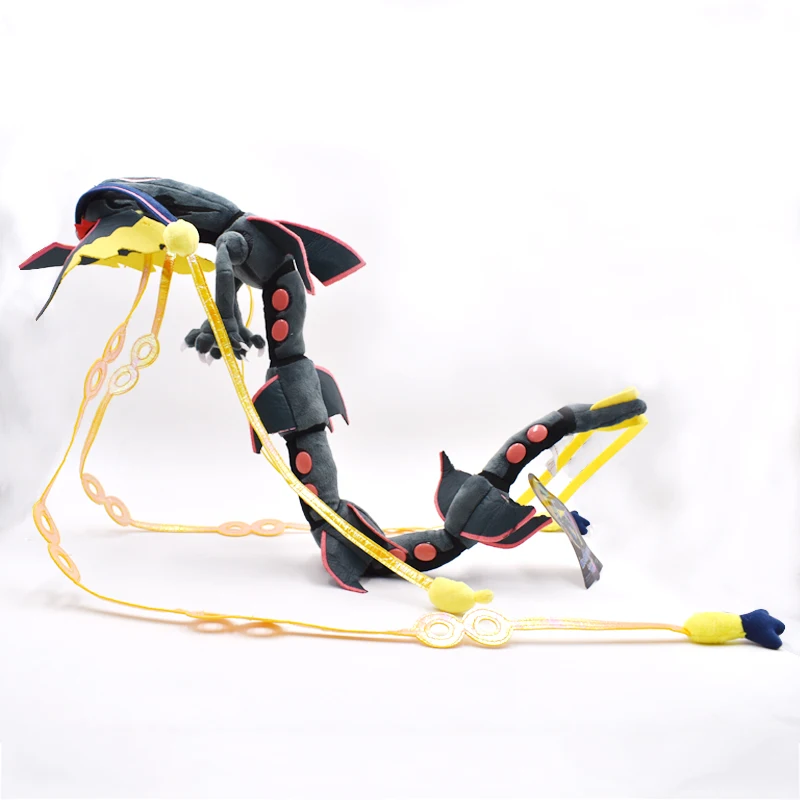 83 см Rayquaza черный Омега рубиновый Rayquaza плюшевые игрушки кукла Rayquaza Peluche фигурка Felpa Boneca De