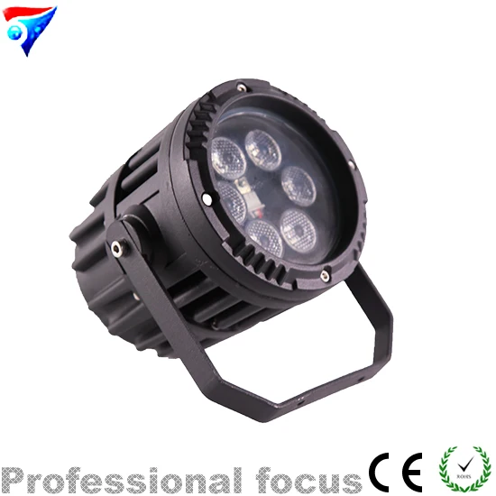 

Free Shipping Mini 6*3W RGB 3in1 Led Par Light Waterproof PAR Light Remote Control Outdoor Stage Light DJ
