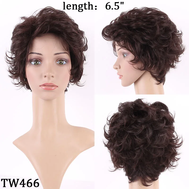 S-noilite 4 дюймов-26 дюймов короткий парик синтетические парики для афроамериканских черных женщин парики с челкой длинные черные Омбре коричневый