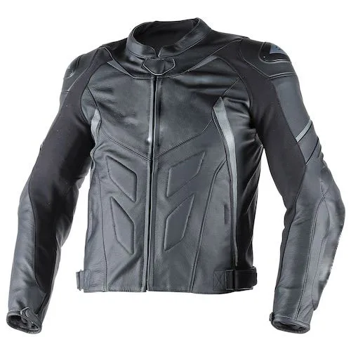 

Free Gift!Dain Avro D1 Leather Motorcycle Jacket Black Motorsports Leather Jackets With Protector