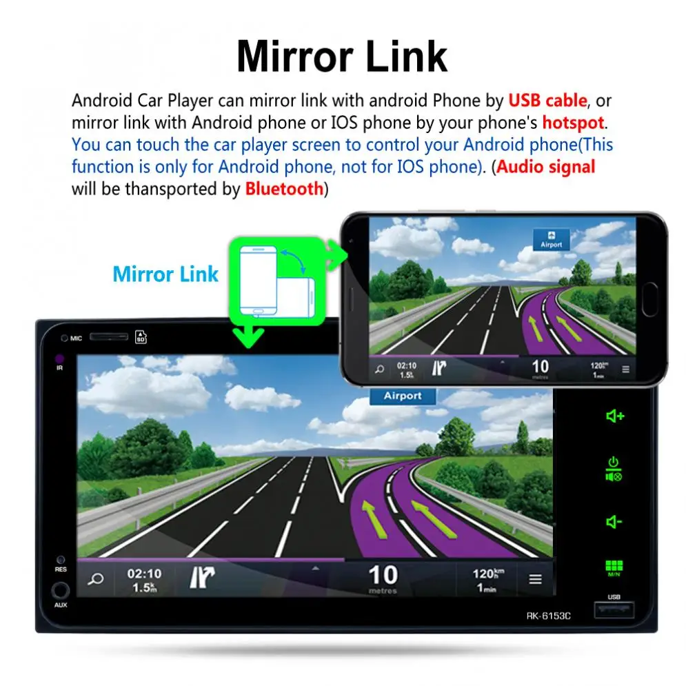 Discount 7 Inch RDS Android 6.0 Bluetooth Car Radio Stereo Player Digital Touch Screen GPS Navigation Support Mirror Link with Camera 4 Discount 7 Inch RDS Android 6.0 Bluetooth Car Radio Stereo Player Digital Touch Screen GPS Navigation Support Mirror Link with Camera 4