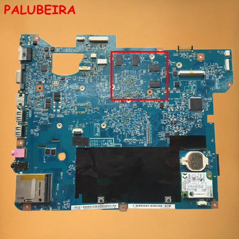

PALUBEIRA SJV50-CP 09284-11M 48.4GH01.01M Laptop Motherboard for ACER GATEWAY NV59 MB.BHB01.00 with ATI Video Mainboard