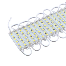 Светодиодный модуль 5050 6 светодиодный DC12V Водонепроницаемый Рекламный дизайн светодиодный модули белый красочные супер яркое освещение 20 шт./лот