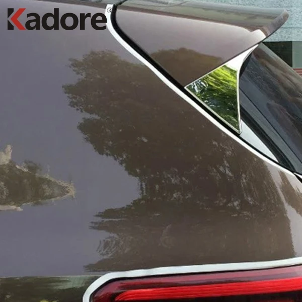 

For Kia Sportage 2017 2018 ABS Chrome Rear Tail Window Windshield Side Triangle Trim Sticker Exterior Accessories