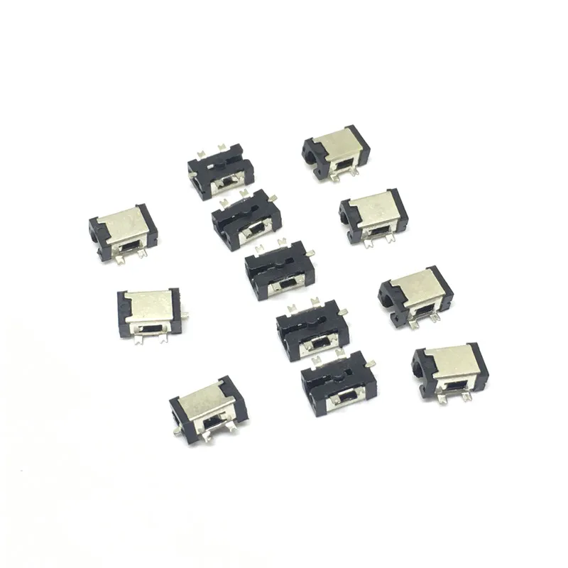 DC-057 DC power socket DC057 2.5 - 0.7 MM 2.5X0.7MM SMD SMT 5PINS Tablet power sockets female connector soldering ROHS 